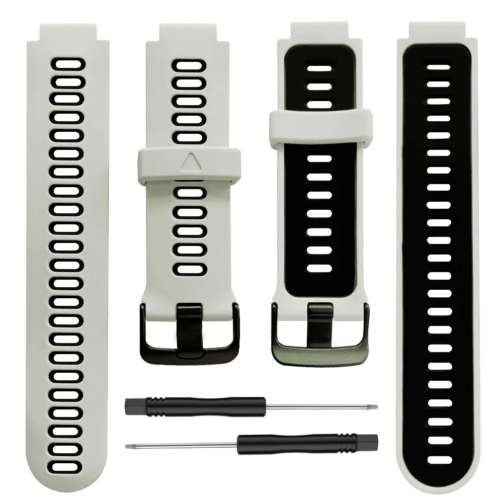 Watchband for Garmin Forerunner 235 235L Silicone Wacth Band Strap for Forerunner 735XT 220 230 620 630 Smart Watch Bracelet