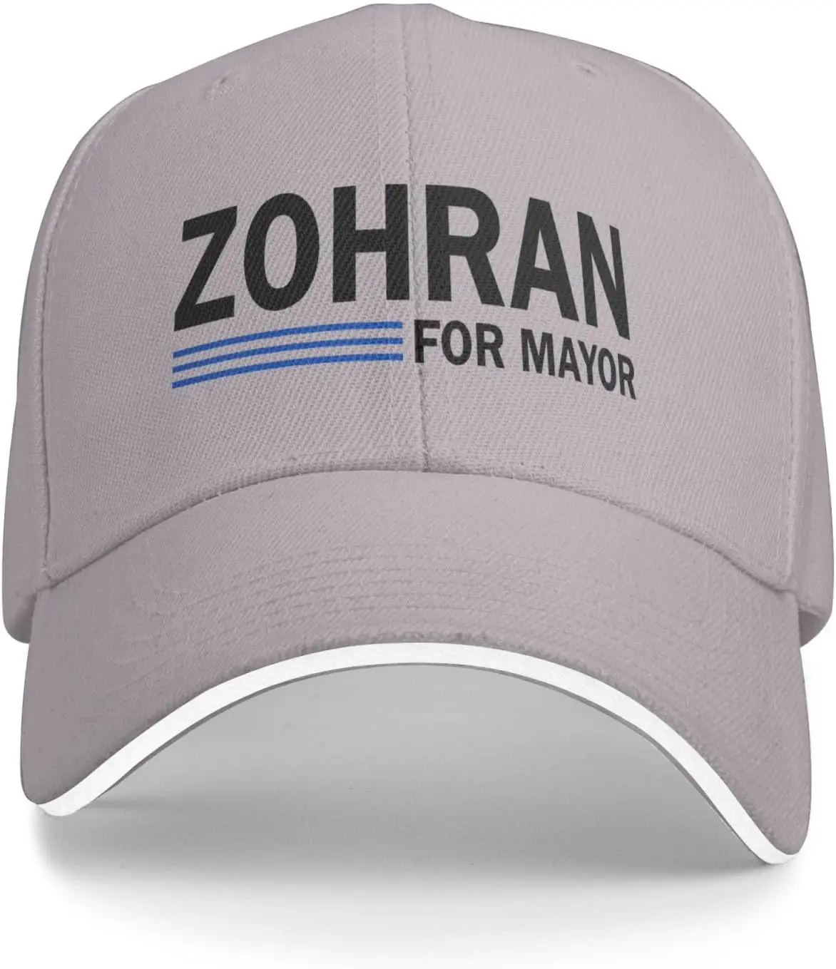 

Zohran Mamdani Hat Zohran for Mayor Trucker Sandwich Cap