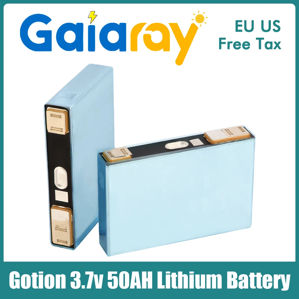 Gaiaray Gotion 50 Ah NCM-Lithium-Ionen-Akku 3,7 V NMC 50 Ah Prismatische Lithium-Ionen-Akkus