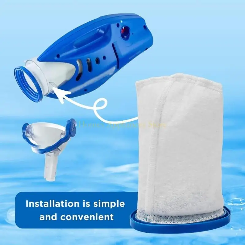 D0AB Filter Filter Bag Support Accessy Acsessy Plothure Texture Bool Filter Bag Уборка бассейна расходные материалы для очистки