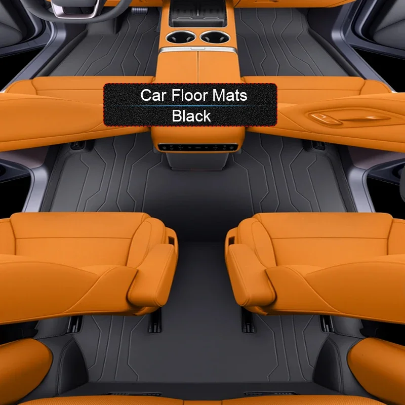 

Custom Nappa Leather For LI AUTO L8 2024-Present Anti-Slip Car Foot Protect Mat Luxury Waterproof Floor Pad Interior Accessory