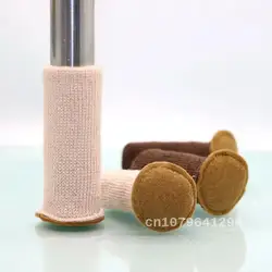 Calcetines de punto antideslizantes para pies de mesa, fundas para patas de silla, protectores de suelo para muebles, funda para pies, decoración del hogar, nuevo