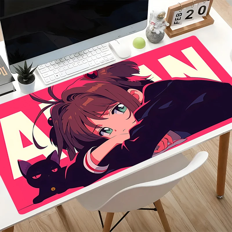kawaii Anime Mouse Pad Rubber Computer Gaming Accessories HD Print C-card Captor Sakura Mousepad