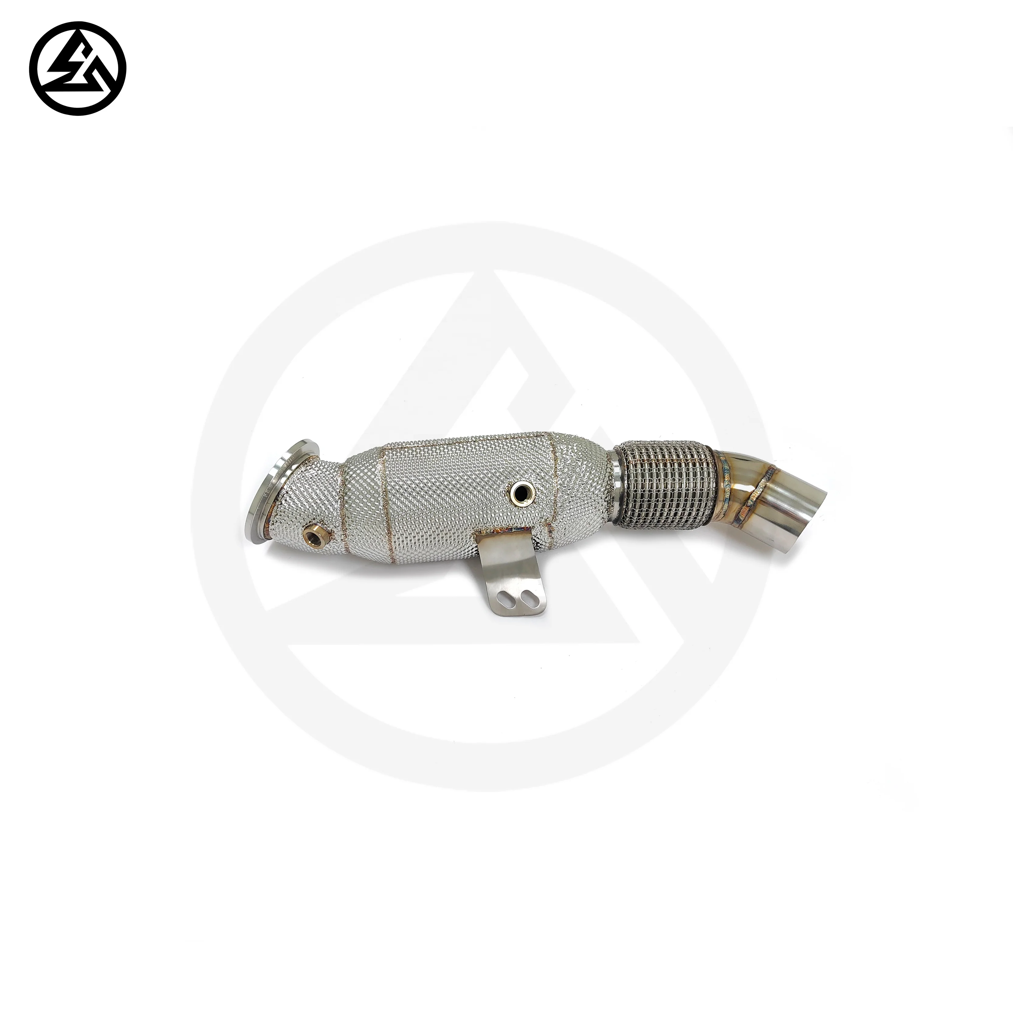 أنبوب سفلي CSZ B58 عالي الجودة لـ G20 G22 M340i M440i 540i 740i 840i X3 B58 أنبوب سفلي مع نظام عادم درع الحرارة