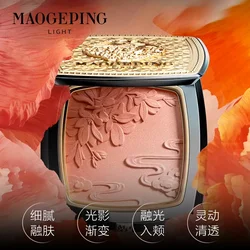 MAOGEPING Original Gradient Cheek Color Palette Blush Highlighter Palette Higher Quality Blush  Luxury Makeup Rare Makeup Beauty