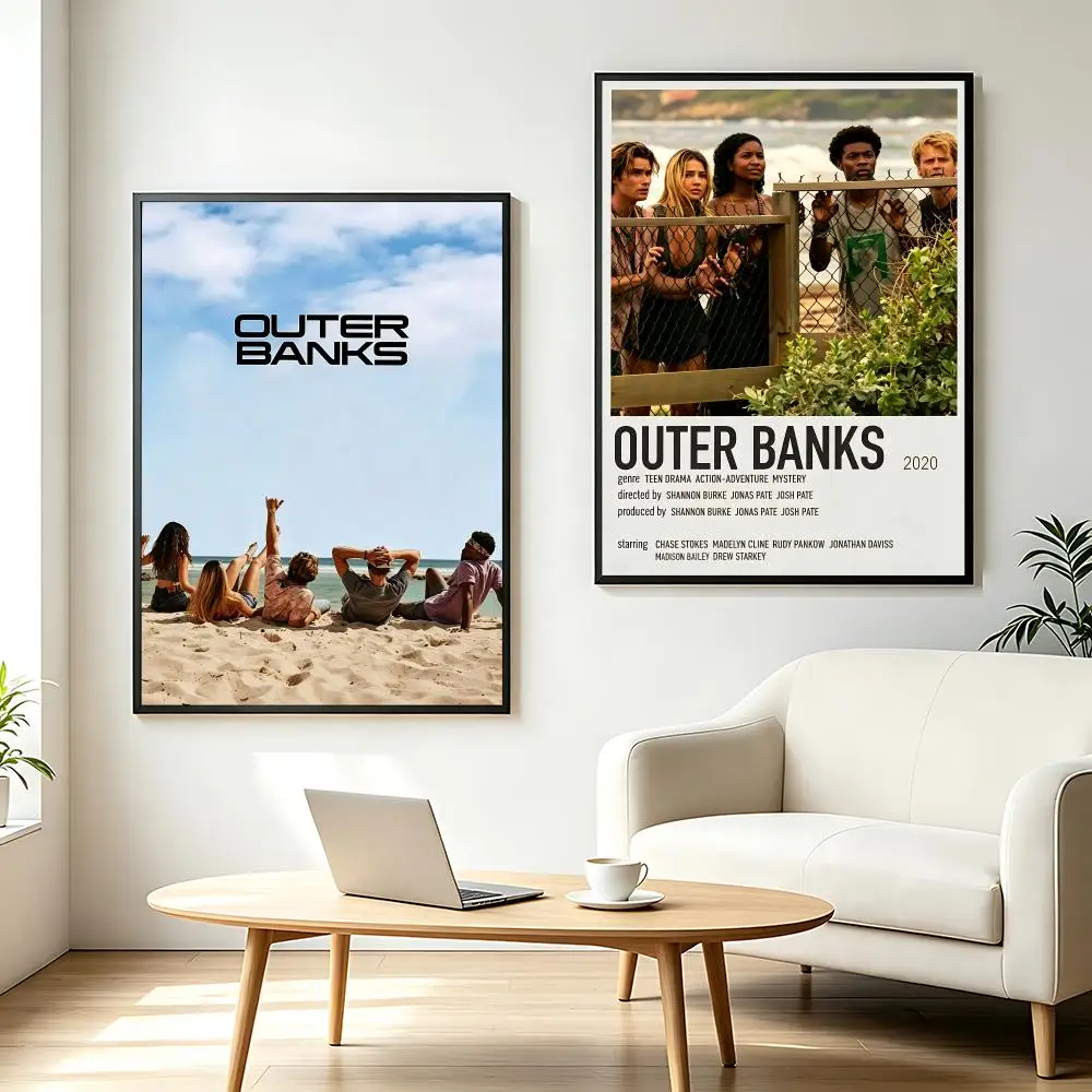 series Outer Banks Poster  Poster HD Printing Fresh and Nordic Home Decor Wall Art for the Living Rooms Hallways Gift Giving