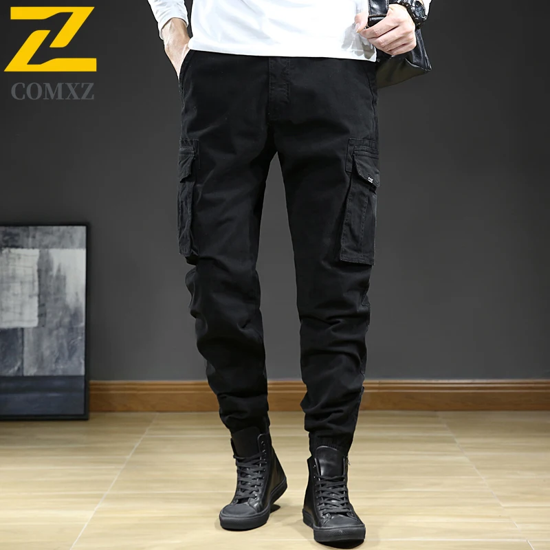 السراويل البضائع الكلاسيكية 2025 الرجال الخريف الحد الأدنى دائم استرخاء صالح السراويل العصرية تنوعا الشارع نمط موضة Sweatpants