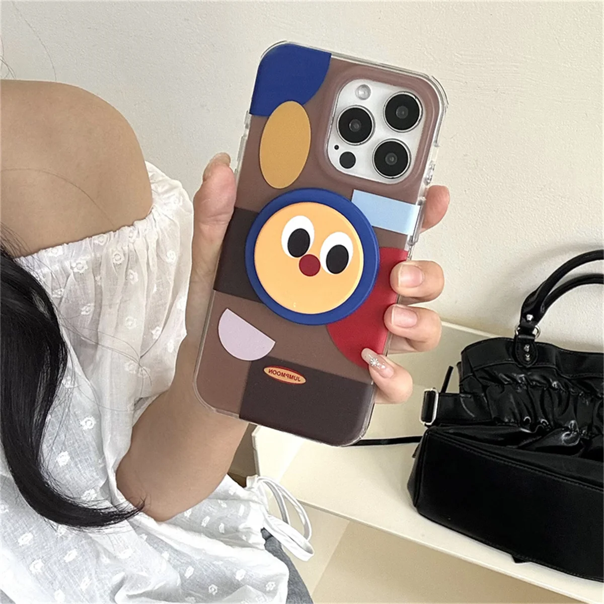 

Funny Cute Cartoon Pattern Phone Case For iPPhone 16 Pro 15 13 14 Pro Max Back Cover Shockproof Lovely Cases Funda