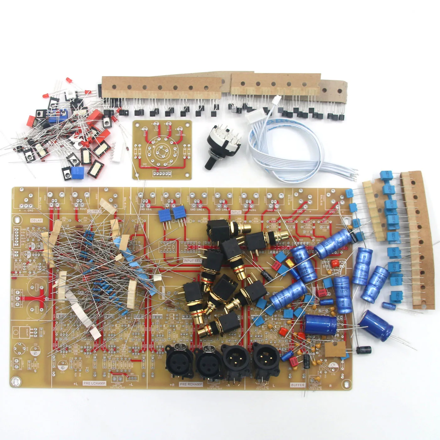 HiFi BRYSTON BP26ที่สมดุล Preamp Board Audio Preamplifier กับอินพุต4วิธี