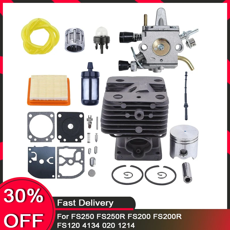 

35mm Cylinder Piston Kit For FS250 FS250R FS200 FS200R FS120 4134 020 1214