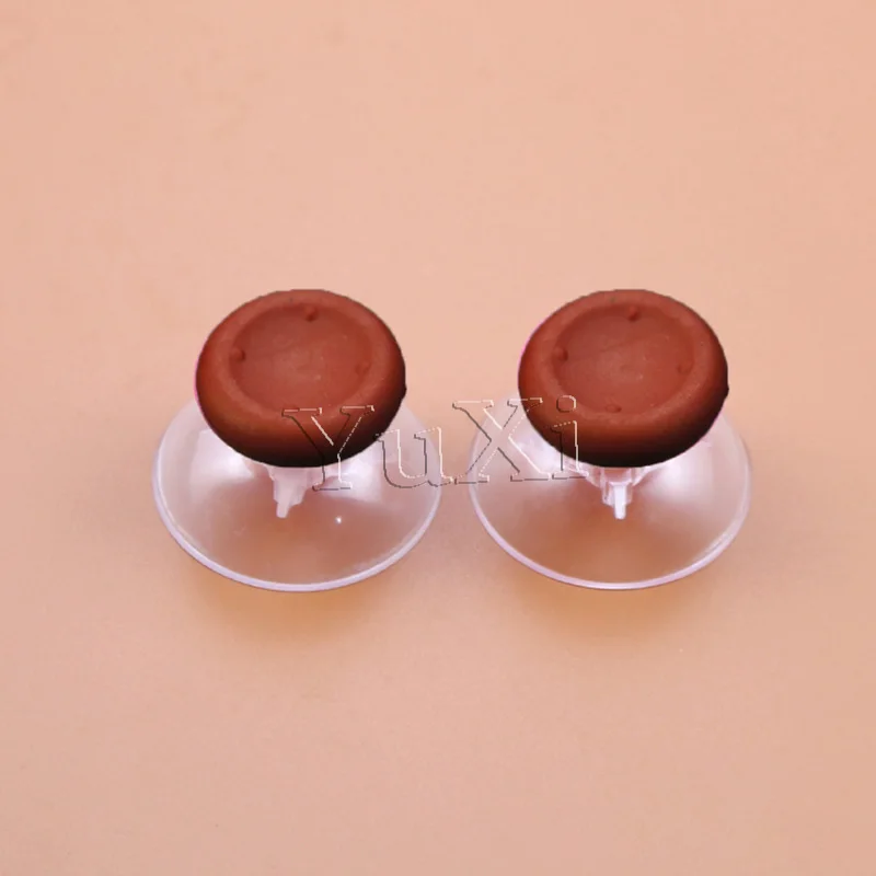 YuXi 2PCS สําหรับ Microsoft Xbox360 เกมคอนโทรลเลอร์ 3D Analog Joystick Stick โมดูลเห็ดหมวก Thumb ฝาครอบเปลี่ยนอุปกรณ์เสริม