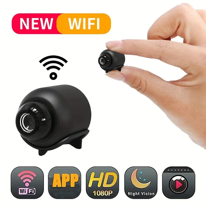 

New X5 Mini Camera 1080P Clear Night Vision Lightweight Portable Premium Cams Motion Detection Wireless WiFi Surveillance Camera