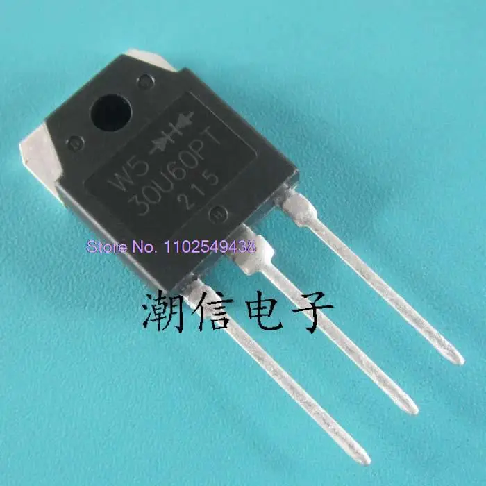 

10PCS/LOT 30U60PT 30A 600V in stock