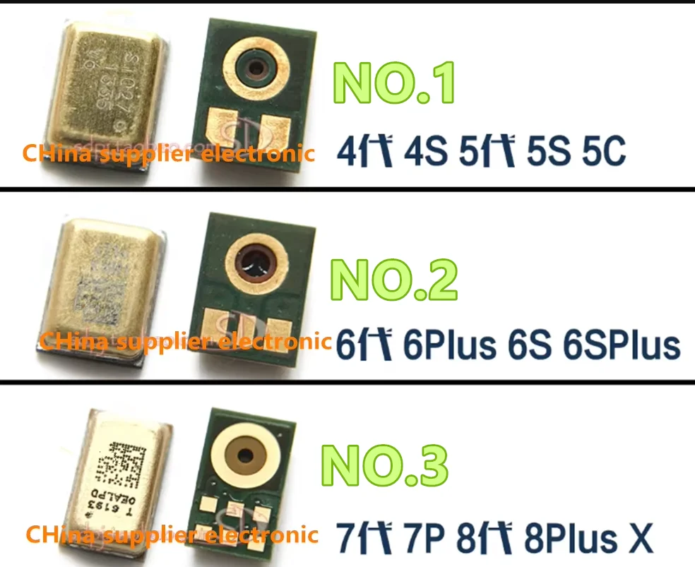 For iPhone 4 4S 5 5s 6 6s 7 8 Plus 7P 8P X XS MAX XR XsMax 11 12 8plus 7plus Built-in microphone