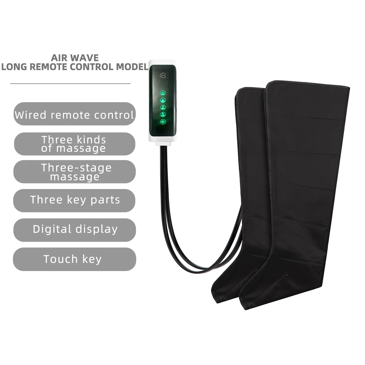Leg Massager with Air Compression for Home for Circulation and Relaxation Foot and Calf Massage Machine Athletic Recovery Boots