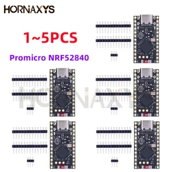 1-5PCS/NRF52840 Development Board Compatible With Nice!Nano V2.0 Bluetooth Charging Management Pro Micro NRF52840