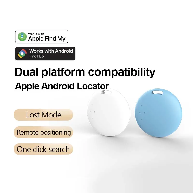 Dual System Tracker for iOS or Android Mini GPS with Strong Magnetic Suction Silicone Shell Anti-loss for Motorcycles & Car