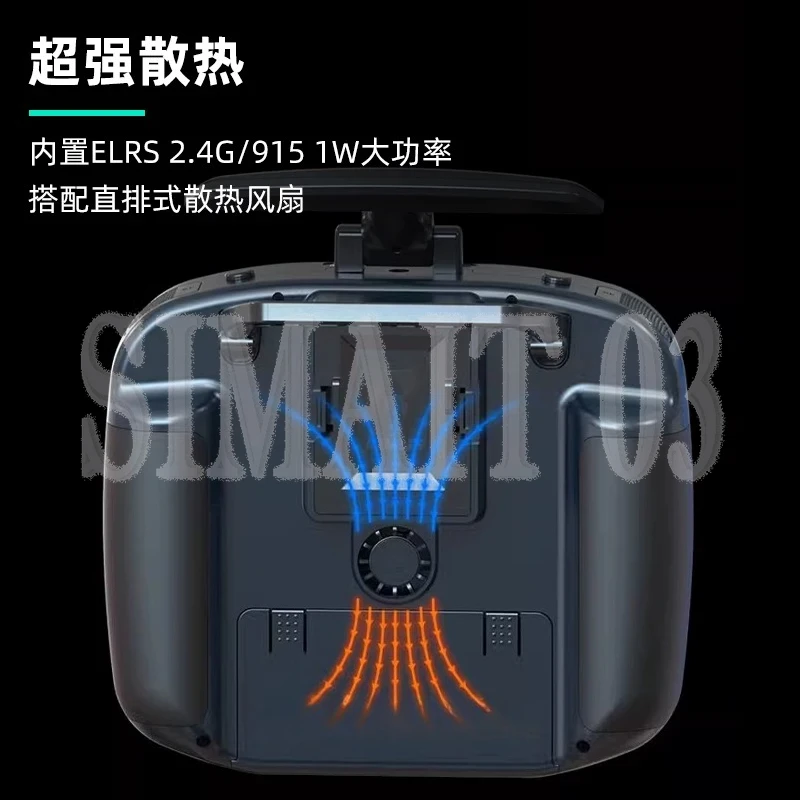 T14 ELRS Transmitter, Hall/RDC Gimbal EdgeTX Open Source Radio, 1W Long Range F P V Racing Freestyle Drone Controller