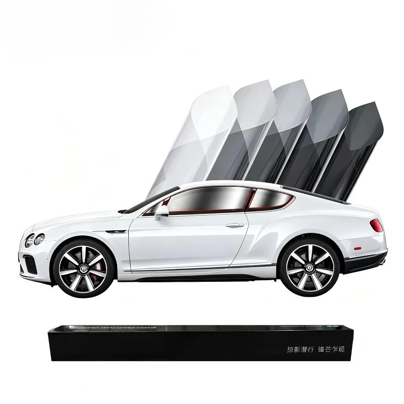 Car Window Tint Film Privacy Vinyl Foils Sunshade Stickers Windows Cover Protector Glass UV Sun for Cars Solar Shade