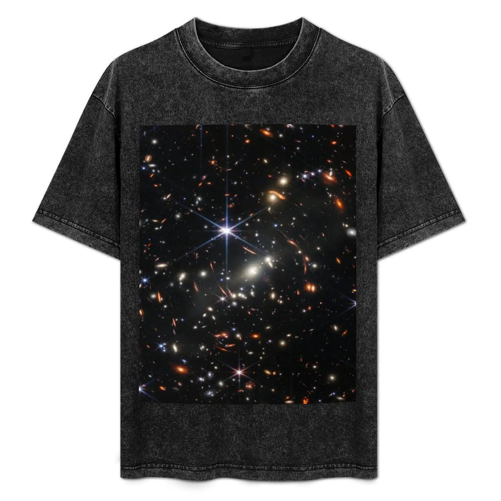 Original James Webb Space Telescope T-Shirt No Iron Casual Short Sleeve Top