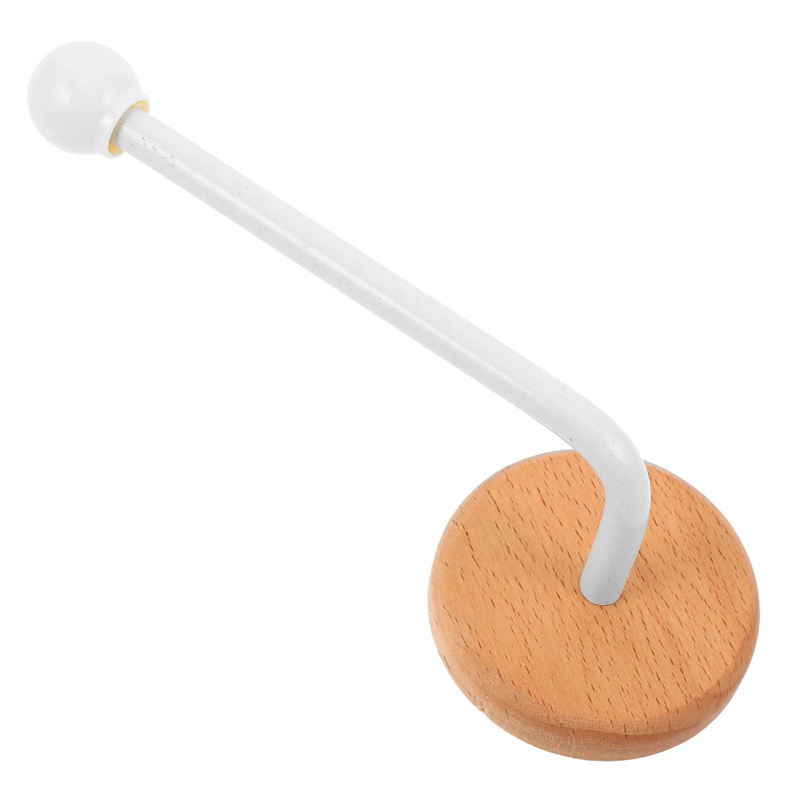 Wooden Hair Accessories Holder Smooth Finish No-Drill Installation Hairband Scrunchies Organizer for Hair Ties Wall