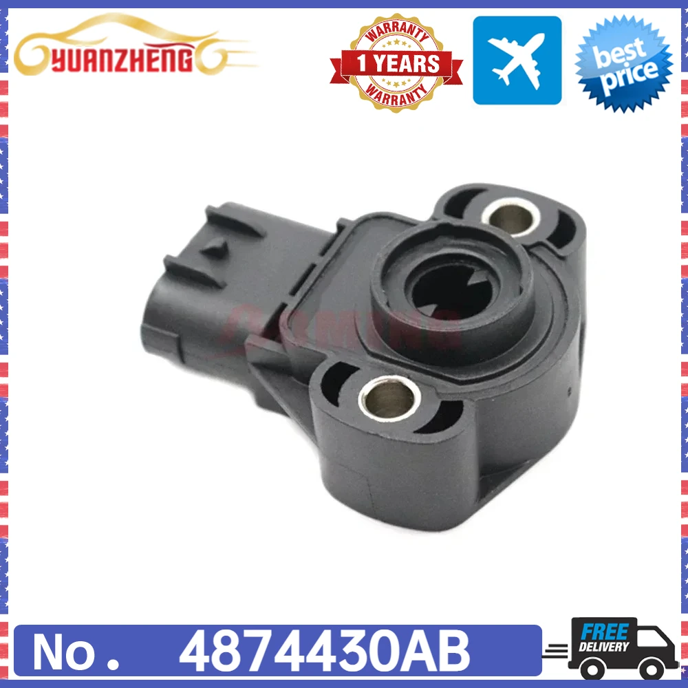 4874430AB For Chrysler Cirrus Dodge Avenger Neon Stratus Eagle Talon Mitsubishi Eclipse Plymouth Breeze Throttle Position Sensor