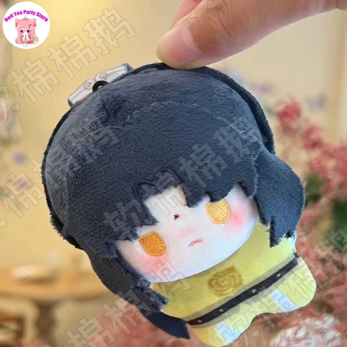 โม ดาว จู ซือ จิน หลิง การ์ตูนพิมพ์ลายปลาดาวตุ๊กตาติดตัว พวงกุญแจตุ๊กตาอนิเมะ ของเล่นตุ๊กตาขนาด 10 ซม. ของขวัญ