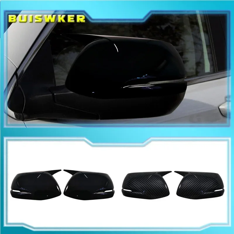 

2PCS For Honda CRV CR-V 2017 2018 2019 2020 Left Right Car Side Mirror Caps Rearview Mirror Cover