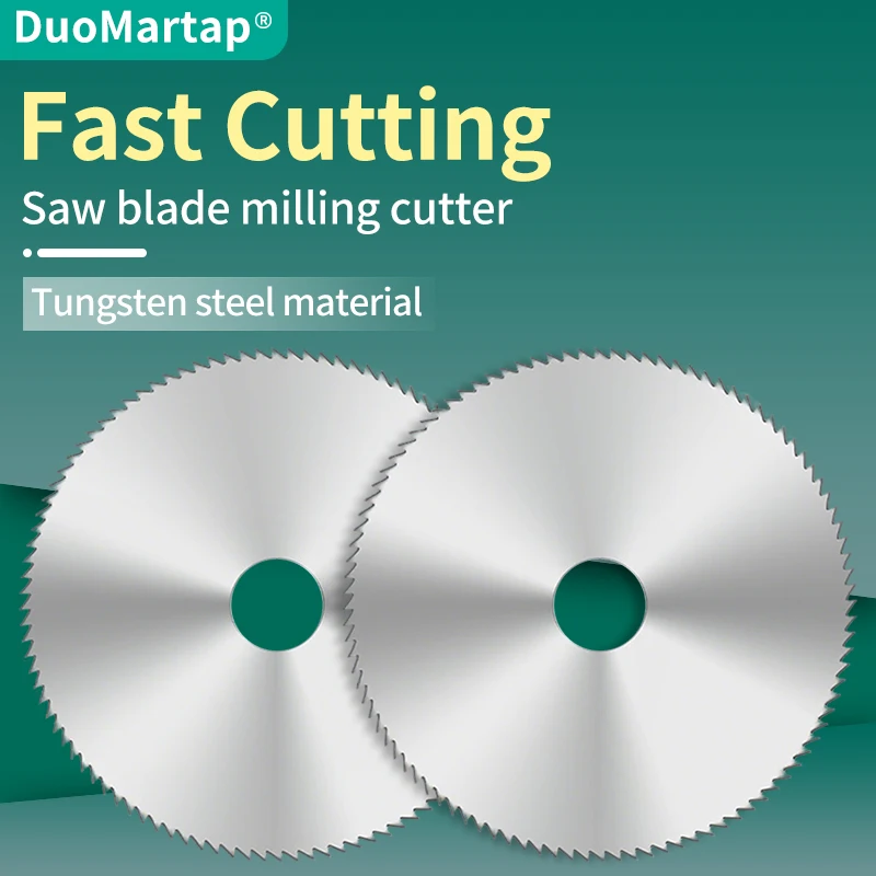 

13mm slotting and grooving saw blades, tungsten steel circular cutting discs, for CNC slotting machines metal steel cutting tool