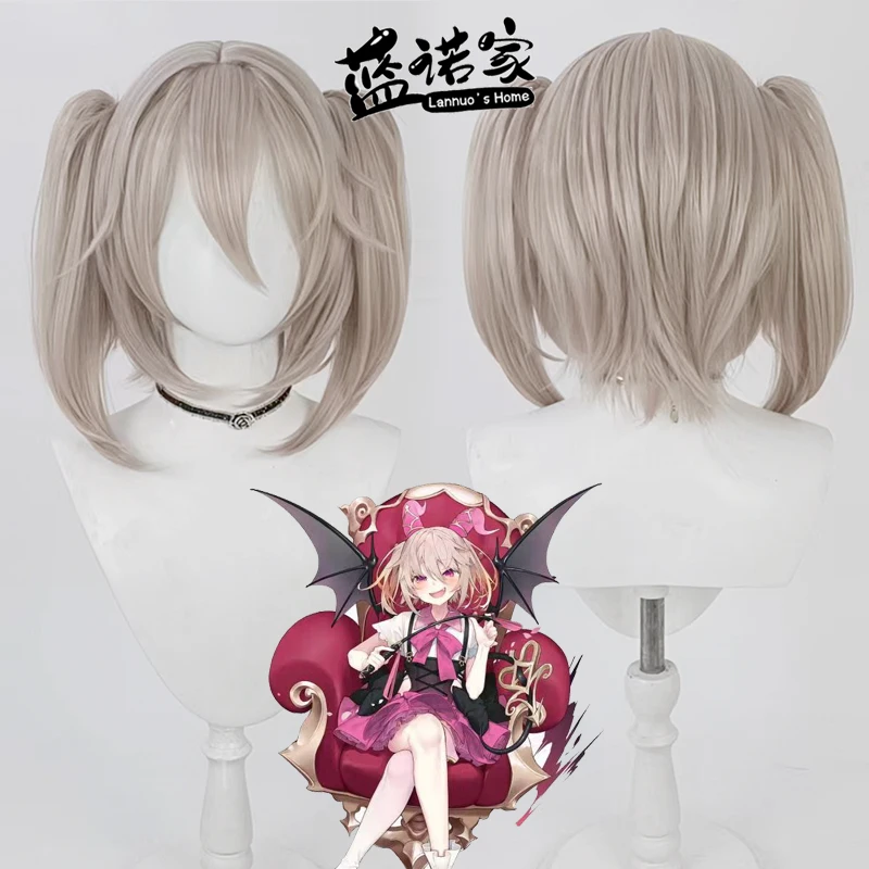 Anime COMbat Providence AnalysiS System Laika Cos Cosplay Wig Halloween Carnival Party Props Synthetic Hair + Wig Cap