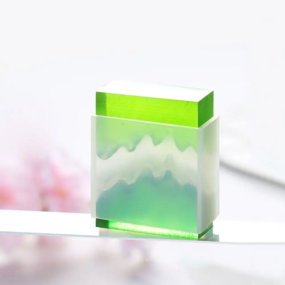 DIY Transparent Broken Mountain Snow Mountain Micro Landscape Jewelry accessory Silicone Mold Crafts Tools Jewelry Making