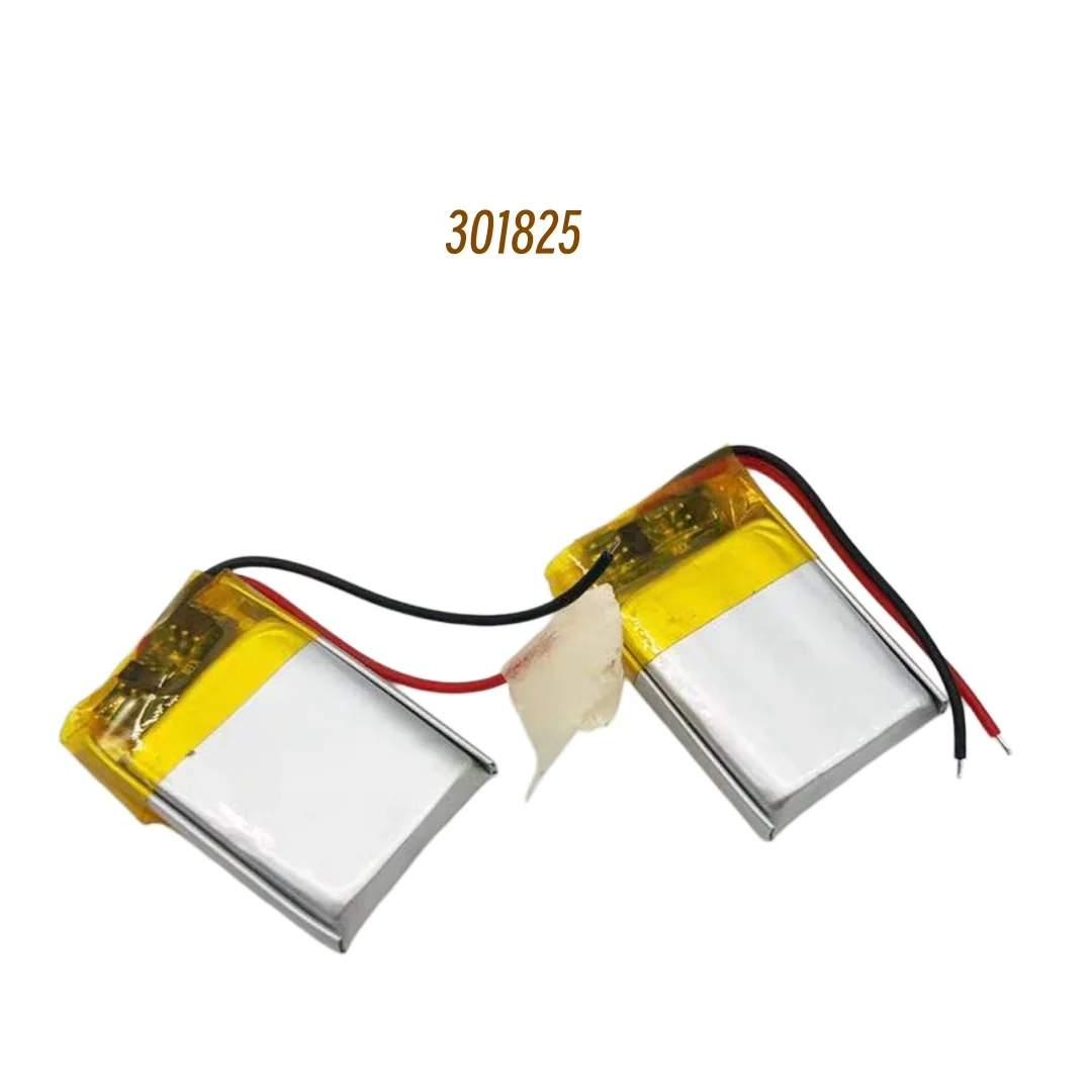3.7V Li‑Polymer Battery 301825 301725 Rechargeable Replacement Battery For Smart Bracelet Bluetooth Headset Mini Wearable Device