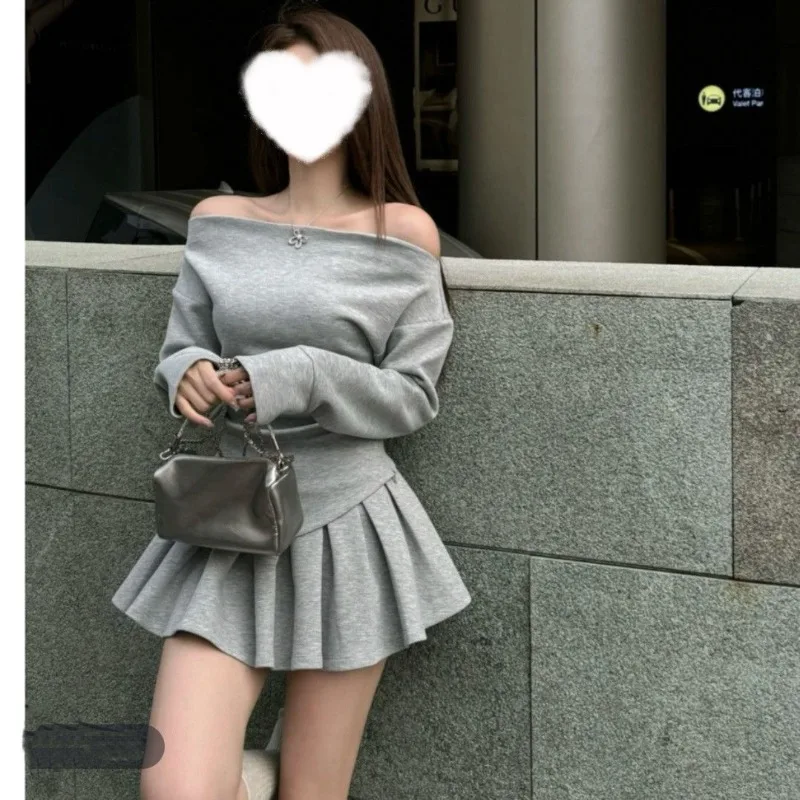 

Women's Outerwear 2026 Spring Autumn Style Slim fit Fashion Show Thin Small Stature Show Thin Temperament Fashion Two-piece Set