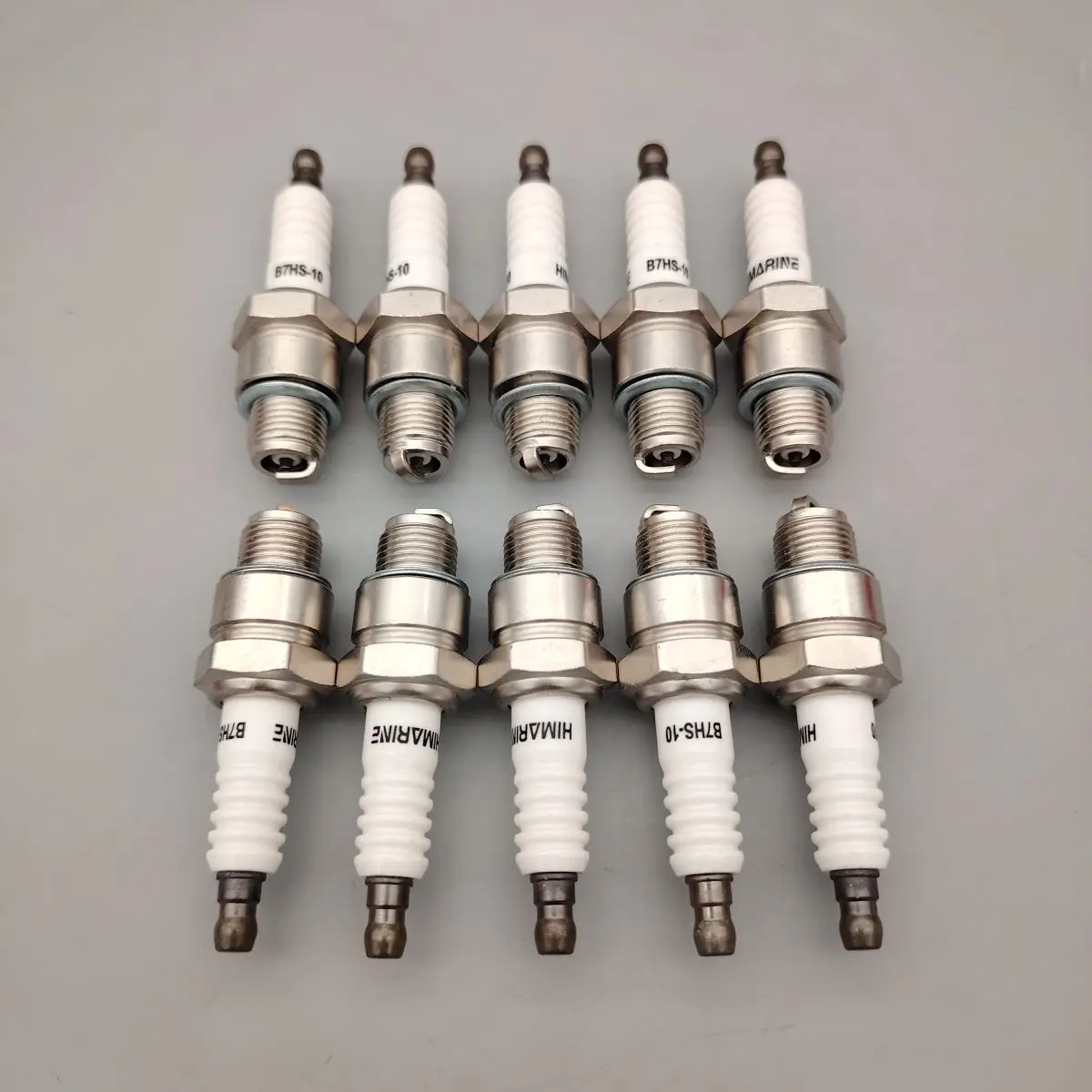 Himarine Brand B7HS-10 Spark Plug for Yamaha Tohatsu Mercury Outboard Motor Boat Engine 2 Stroke 30HP 40HP 60HP 2-250HP