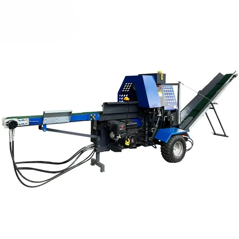Wood Splitting Machines China Log Splitter Timber Processor Firewood Cutter With Saw