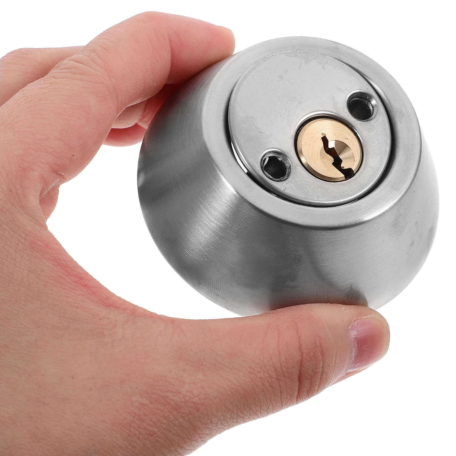 Stainless Steel Double Sided Door Lock Double Opening Closing Hidden Dead Bolt Key Cylinder Door Locks Hardware