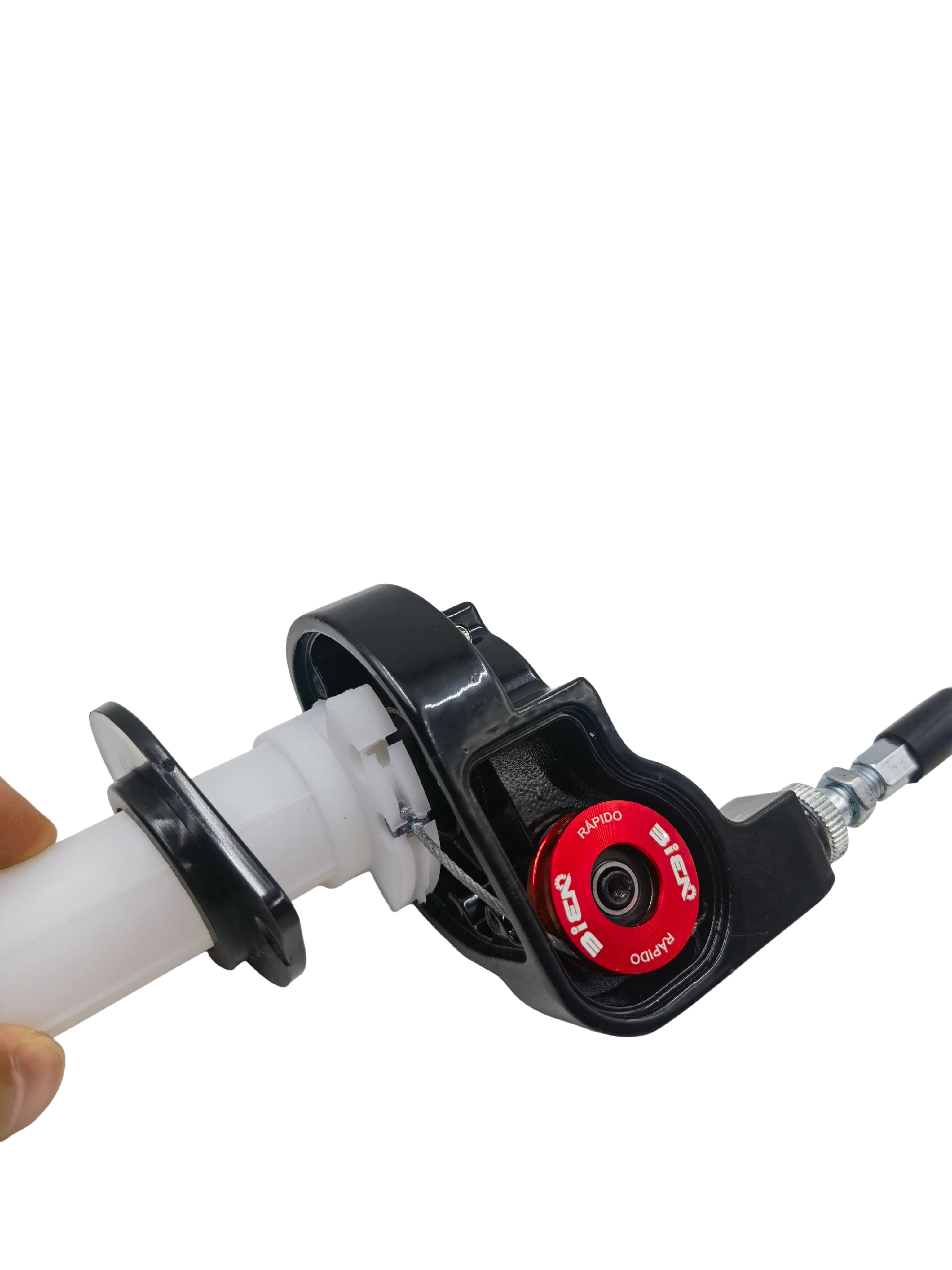 1/4 Turn Twist Throttle Motorcycle Throttle Handle Grips With Throttle Cable For Pit Dirt Bike Motocross ATV Offroad Quad view 4