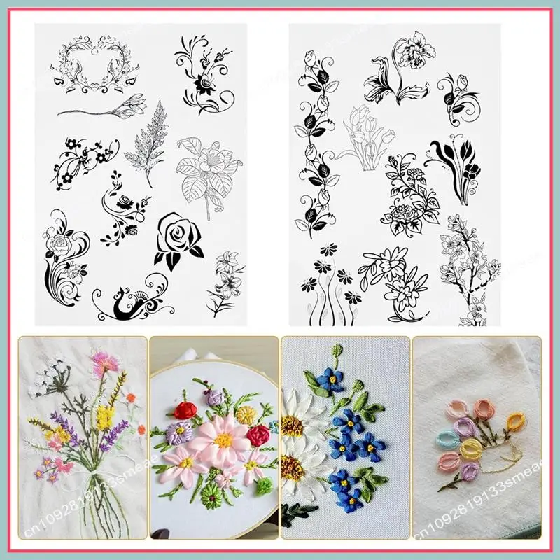 N94R Stick & Stitch Embroidery Paper For Embroidery Dissolvable Embroidery Transfer For Transferring Embroidery Patterns