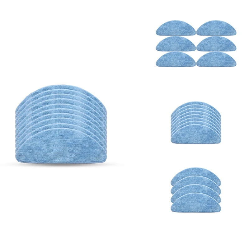 Cecotec Conga 2290 Ultra 05661 로봇 진공 청소기 교체 액세서리 용 4PCS 스위퍼 걸레