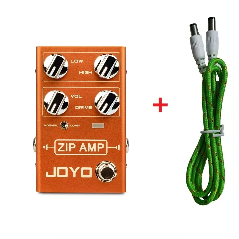 

JOYO R-04 ZIP AMP Overdrive Guitar Effect Pedal Strong Compression Overdrive Tone Guitar Pedal with Gain COMP Knob