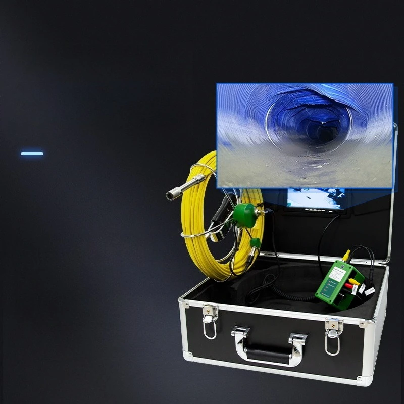 Pipe detector handheld portable visual endoscope video camera