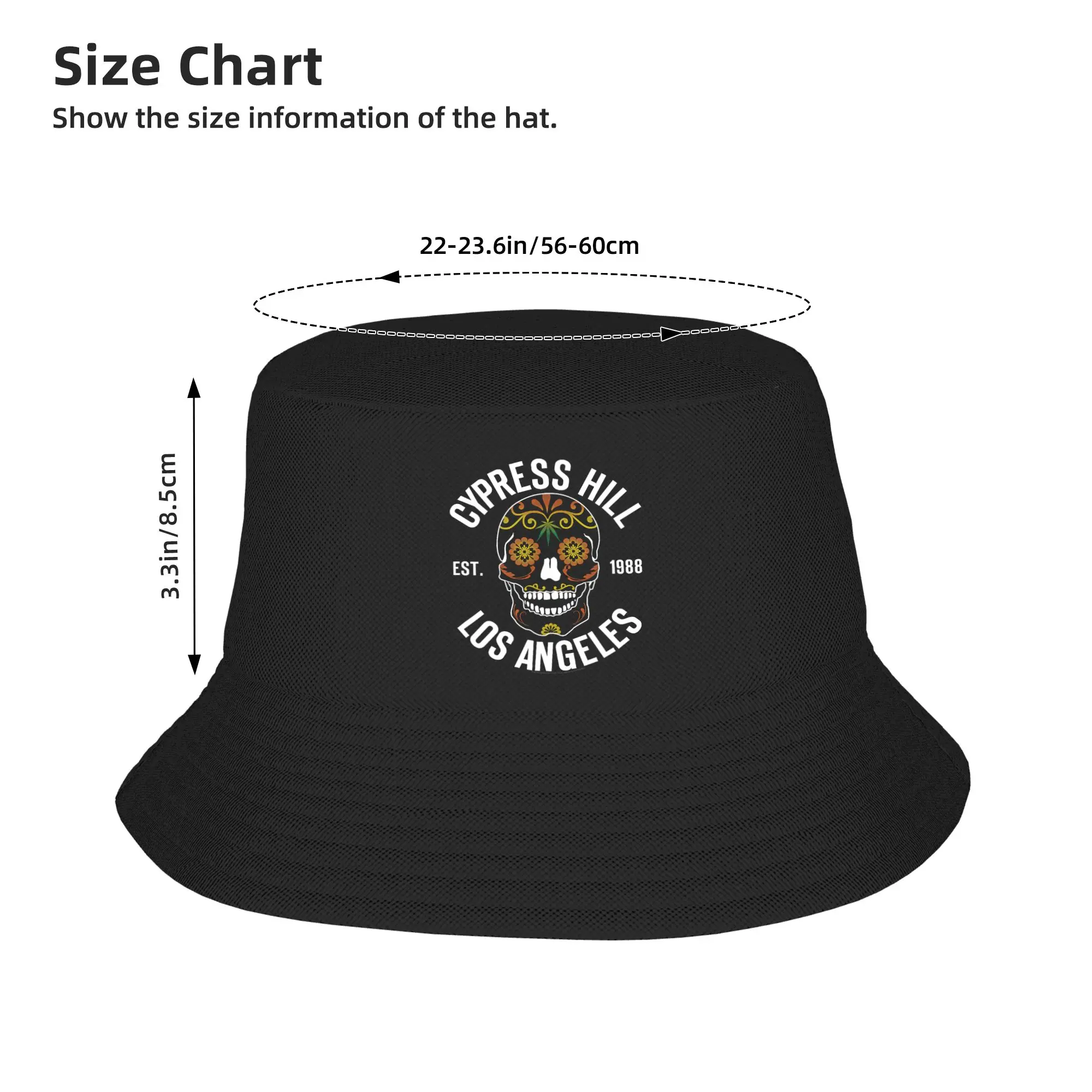Cypress Hill Till Death Do Us Part Bucket Hat Breathable Fisherman Hats Spring Casual Fishing Caps Hip Hop Graphic Sunscreen Hat