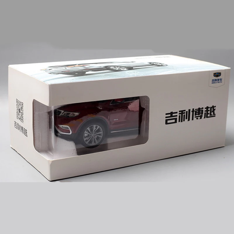 Geely Atlas Suv, Automobile Micromodel, 1:18, Alloy Car Model, Display Decorations, Adult Gifts, Red