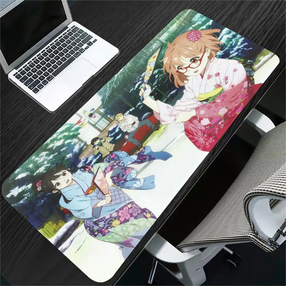 Anime love B-Beyondes The Boundaryes Mouse Pad Razers Rubber Mouse Pad Large Locking Edge Anti-Slip E-Sports Dirty-Resistant Off