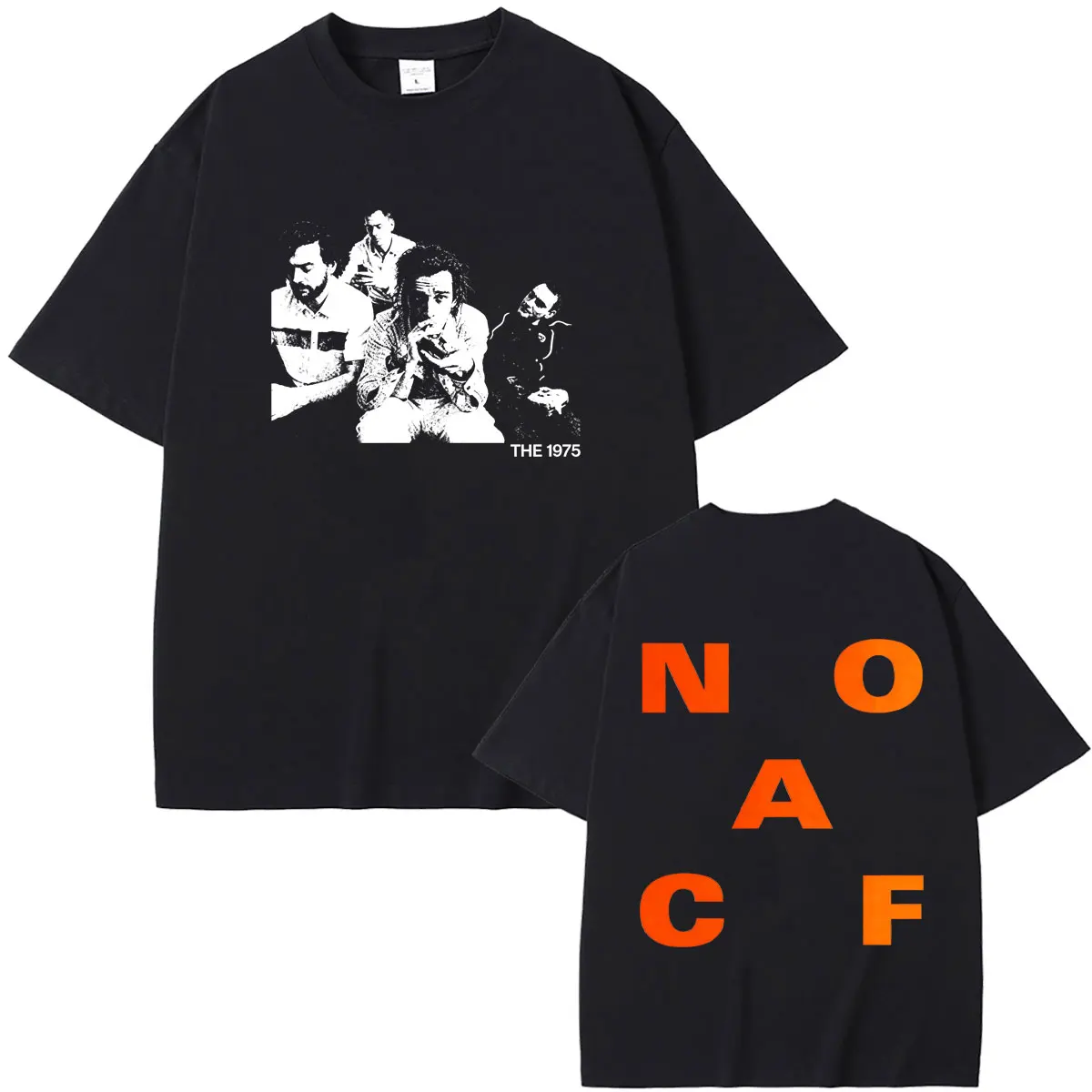 Alternative Rock Band The 1975 Notes on A Conditional Form T Shirts Men Women Vintage Gothic Oversized T-shirt Male Casual Tees