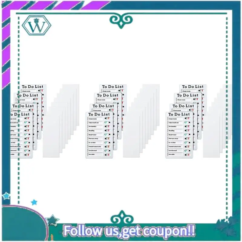 a75q-12-pezzi-lista-delle-cose-da-fare-lavagna-per-appunti-lavagna-per-messaggi-rimovibile-lista-di-controllo-in-plastica-per-camper-lavagna-per-programma-personale-con-24-carte