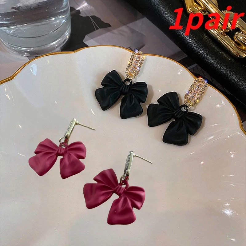 Delysia King  Bow shaped earrings