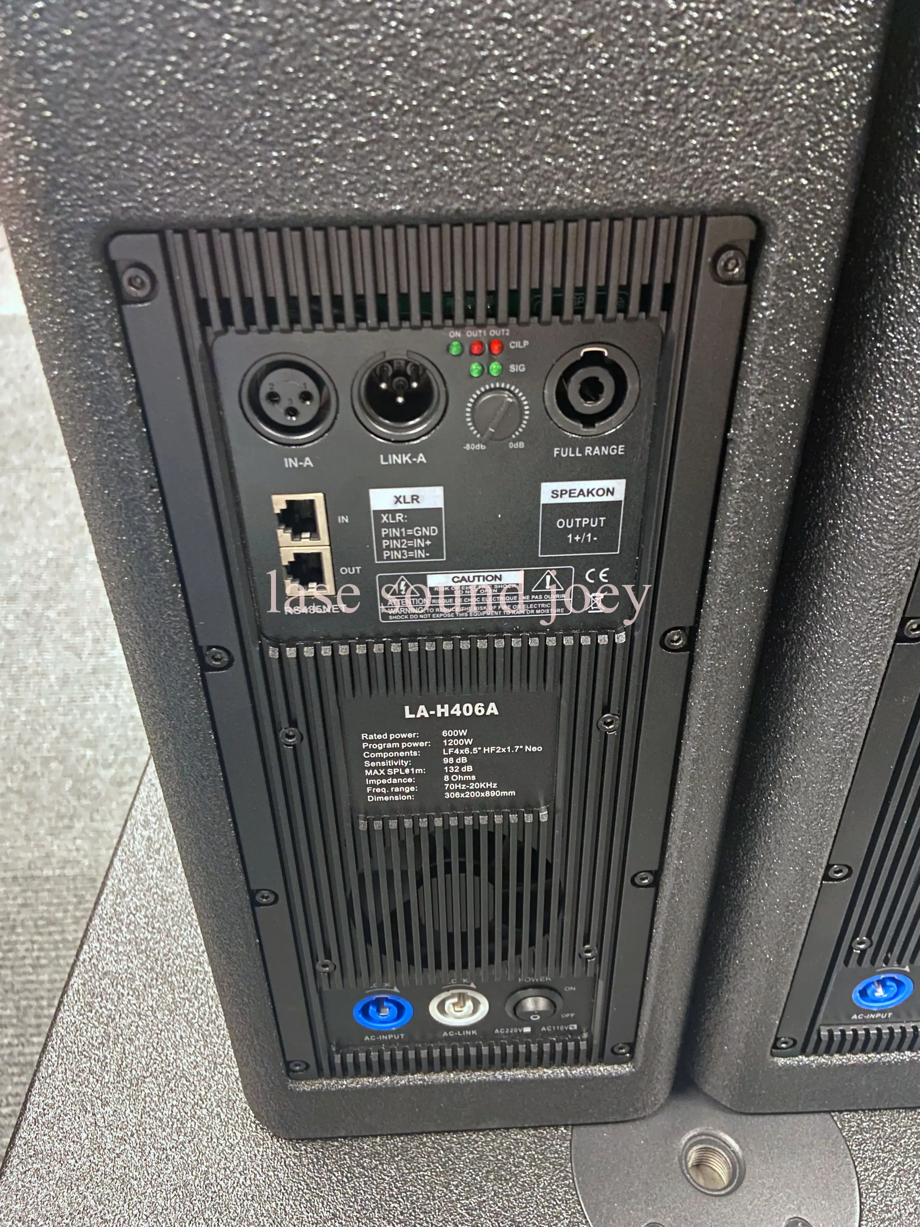 

-For H-406 Lase Sound 4pieces 6.5 Inch 2 Way Sound Column Loudspeaker Indoor Outdoor Professional Audio