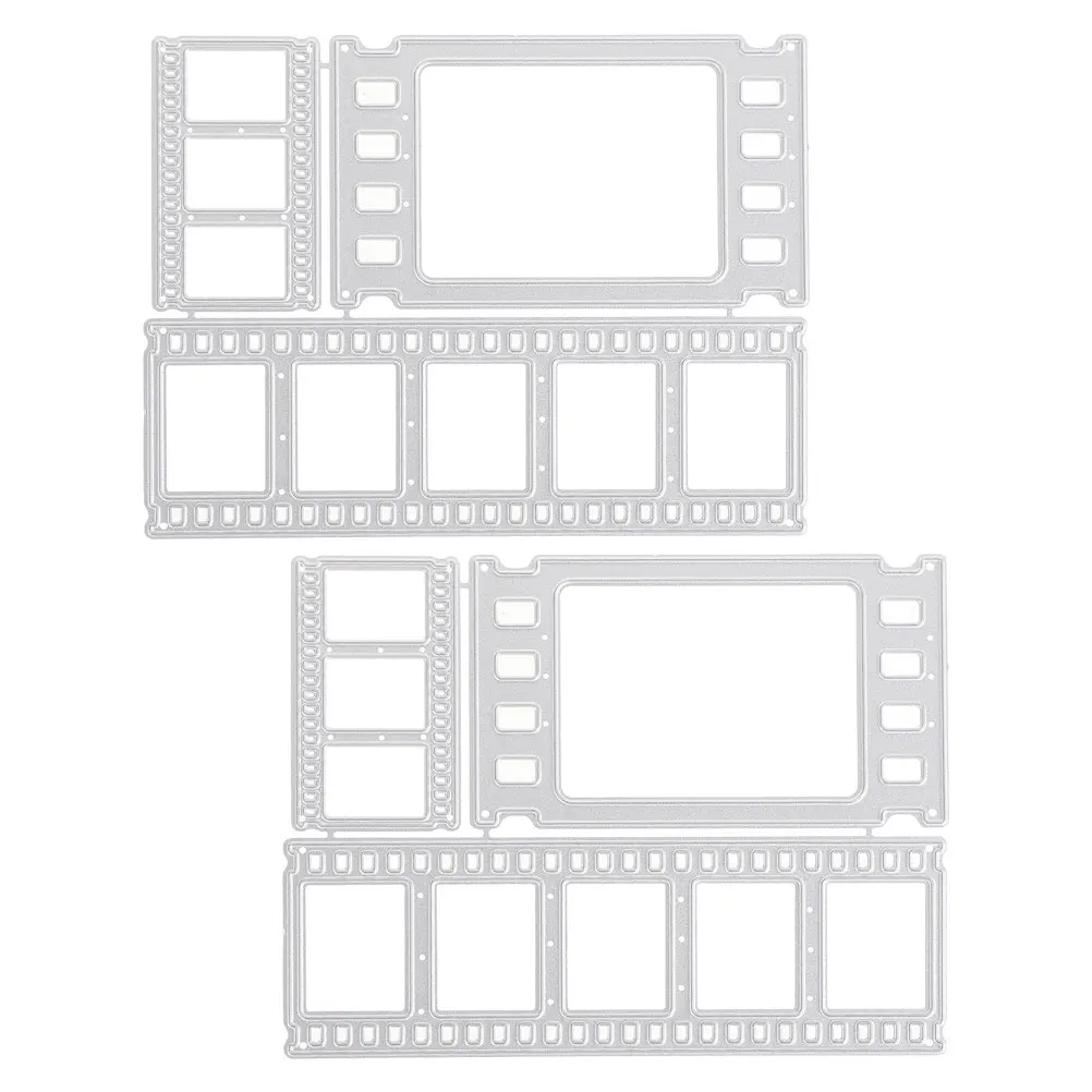 

2 Sets Film Embossed Knife Mold Cutting Dies Stencils Metal Craft Cuts Scrapbooking Photo Carbon Steel Precision