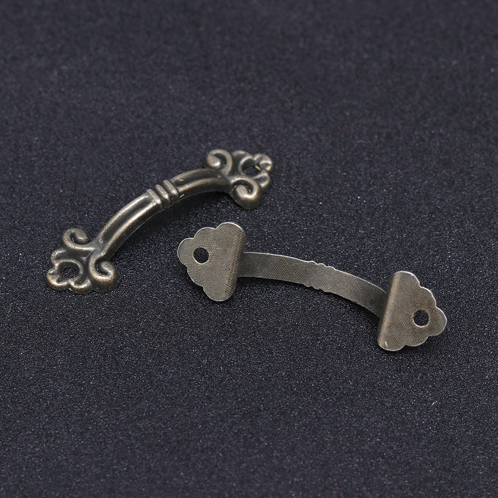 

40Pcs Retro Drawer Knob Dumpling Design for Cabinet Dresser Bookcase Door Durable Material Vintage Home Decor Drawer Knob